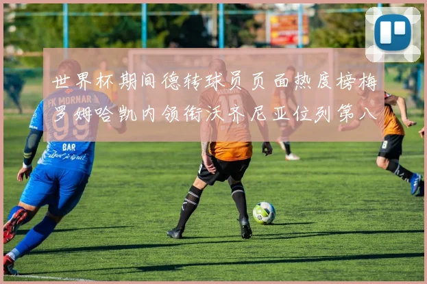 世界杯期间德转球员页面热度榜梅罗姆哈凯内领衔沃齐尼亚位列第八